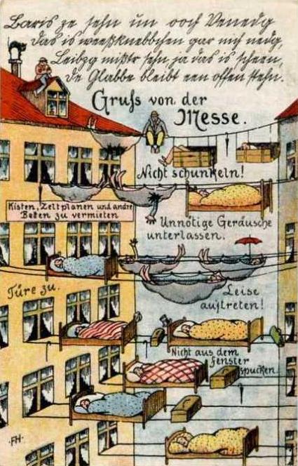 Angespannte �bernachtungssituation zur Leipziger Messe